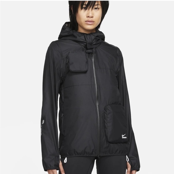 Nike NSRL Gore-Tex Transformation Jacket Black Tech Pack DB0818-010 Small EUC - Picture 2 of 16